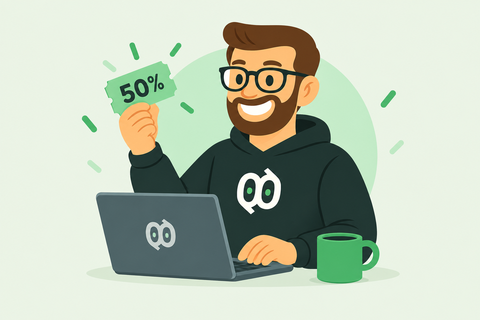QookieQloud starten und drei Monate 50 % sparen